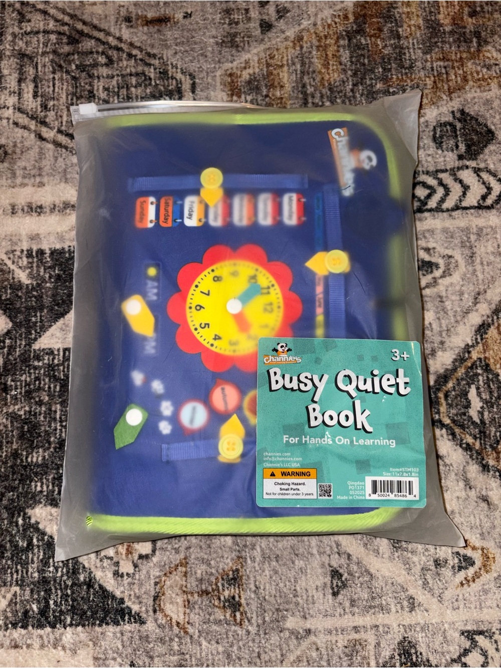 NEW* Busy Quiet Book for Kids 3+
